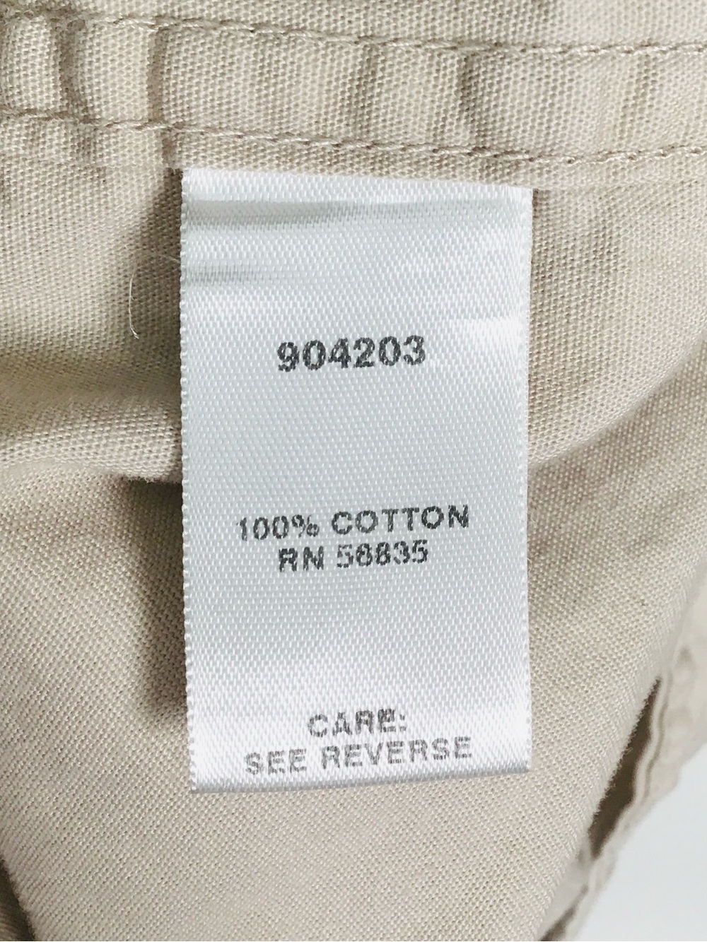 Cabela’s Safari Series men’s long sleeve button down safari shirt large - Picture 4 of 13